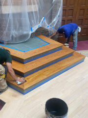 Church Steps Refinished