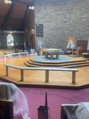 Church Floor and Steps Refinished